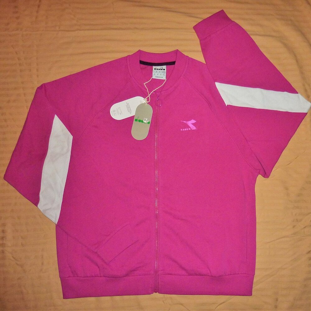 Women's Track Jacket size M Diadora NEW w/ TAGS